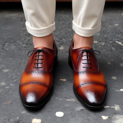 Leather Oxford Shoes