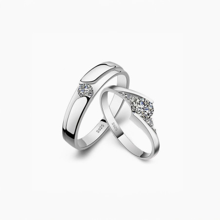 Bague pour les couples à l'occasion d'un anniversaire