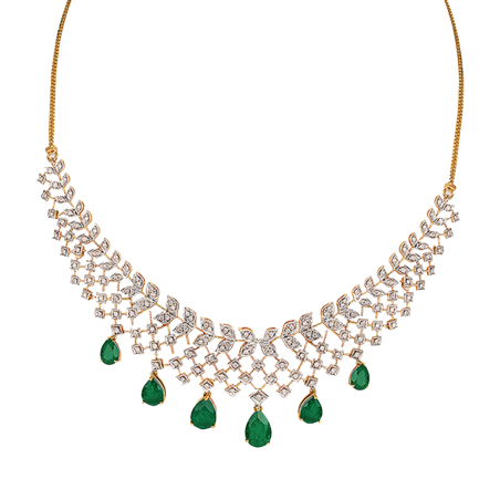 Parure de bijoux plaquée or Stone